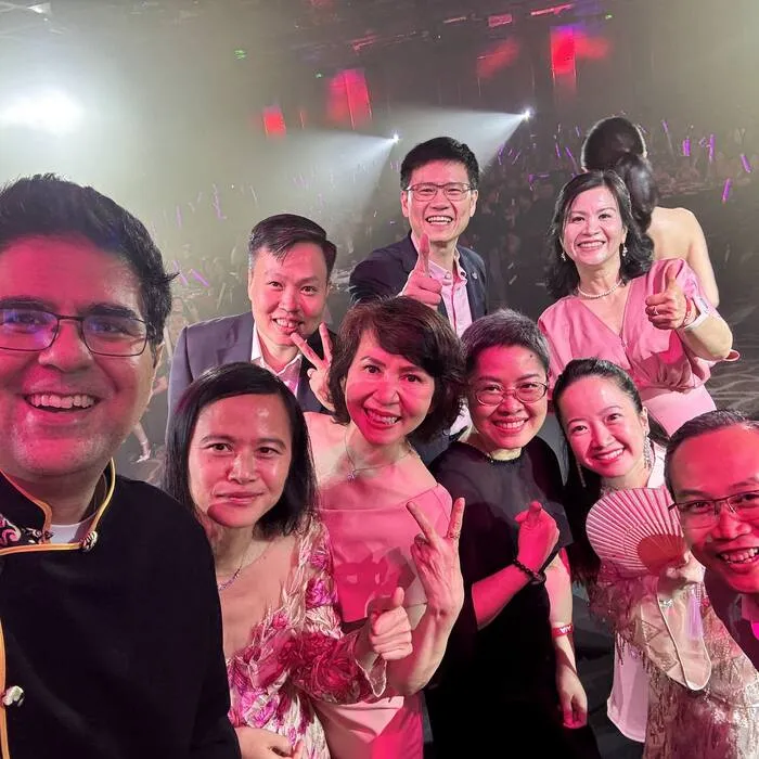 AIA Vietnam team celebration